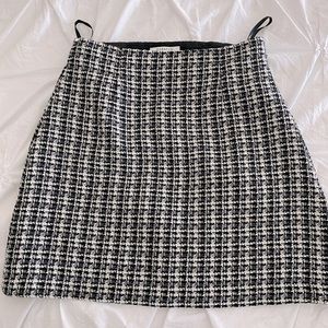 Aritzia Babaton Little Tweed Mini Skirt